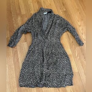 Frank‎ & oak midi floral print dress